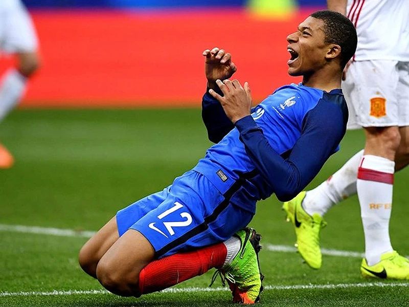 Kylian Mbappe tại World Cup 2018