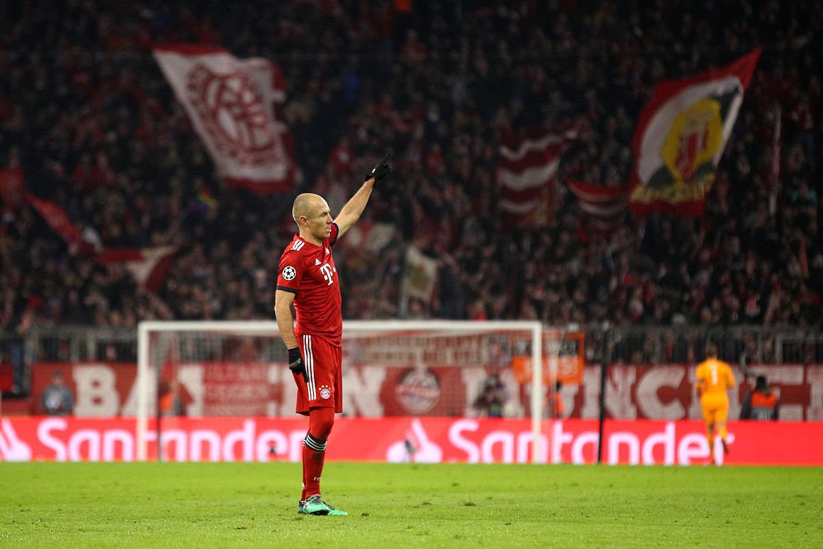 Robben trong màu áo Bayern Munich