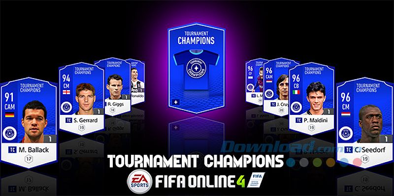 Top tiền đạo hay nhất Tournament Champions fifa online 4