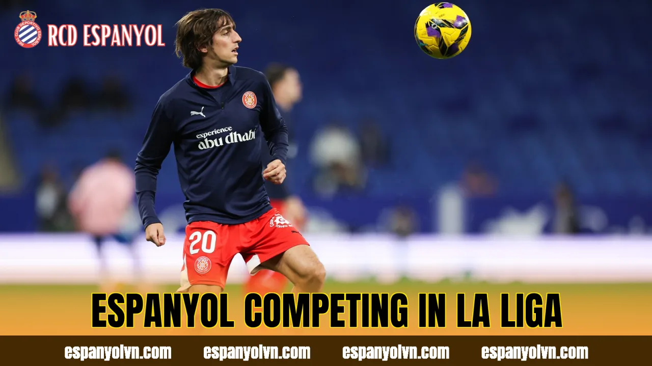Espanyol competing in La Liga