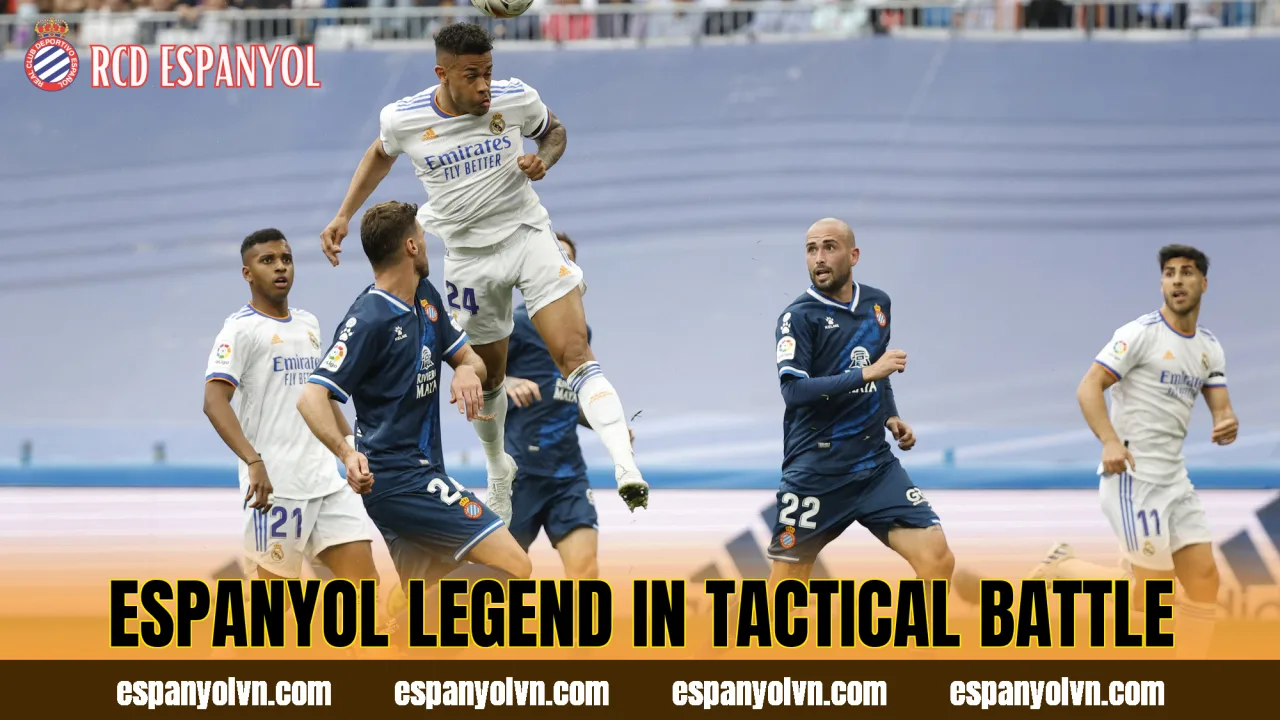 Espanyol legend in tactical battle