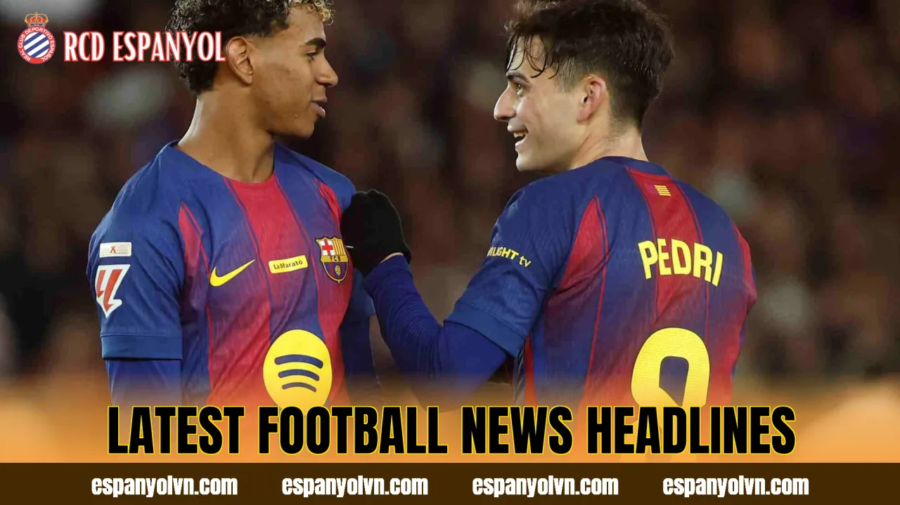 Latest football news headlines