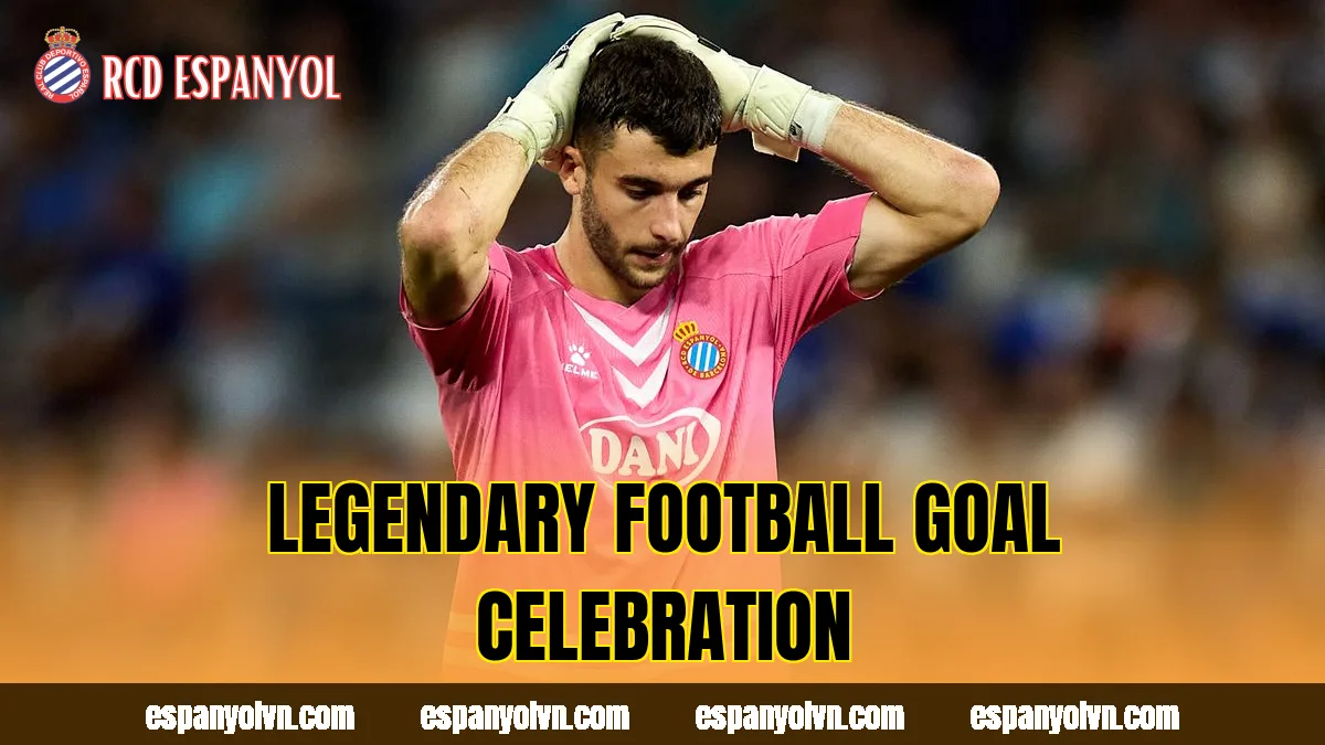 Legendary football goal celebration