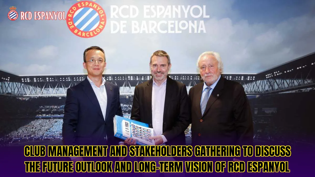 Club management and stakeholders gathering to discuss the future outlook and long-term vision of RCD Espanyol