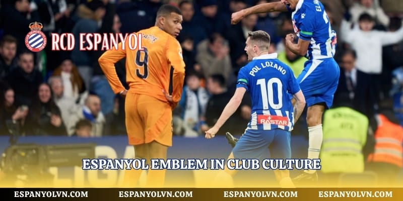 Espanyol emblem in club culture