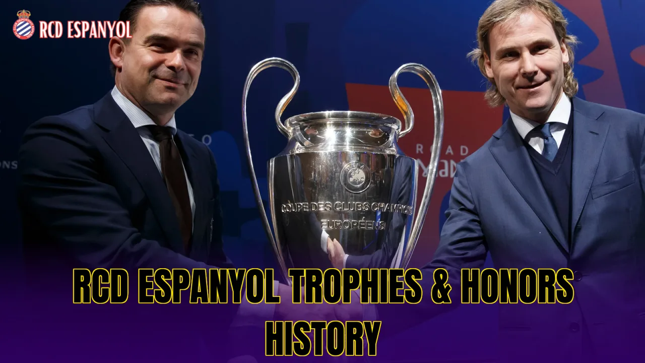 RCD Espanyol Trophies & Honors History